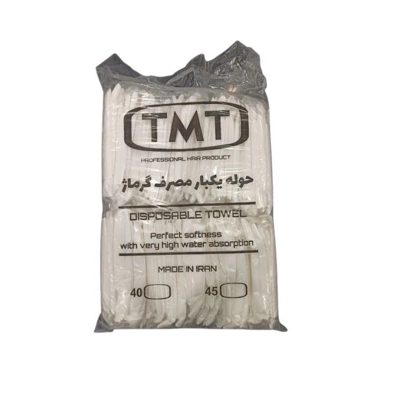 حوله یک بار مصرف  تی ام تی ۱۰۰ عددی ۴۰ گرم
